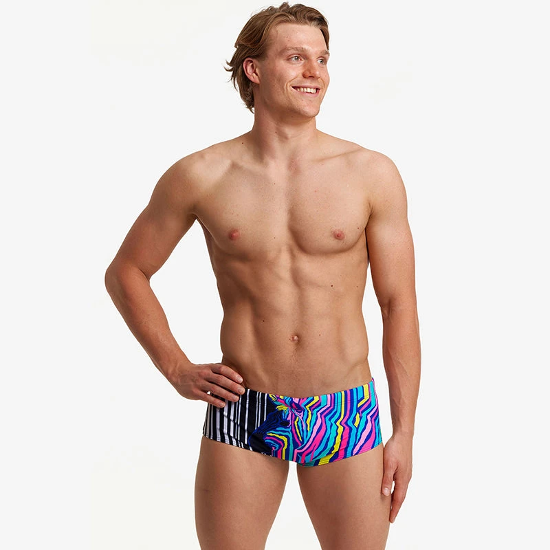 Funky Trunks - Zorse Code - Mens Sidewinder Trunks 4 Funky Trunks - Zorse Code - Mens Sidewinder Trunks - Image 4