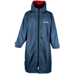 HUUB - Junior's Changing Robe - Navy And Red -Swim and Beyond huub juniors changing robe navy and red 3