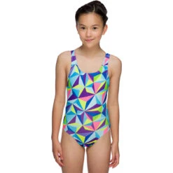 Maru - 3D Pacer Auto Back Girls Swimsuit - Multi 9 Maru - 3D Pacer Auto Back Girls Swimsuit - Multi -Swim and Beyond maru 3d pacer auto back multi 5