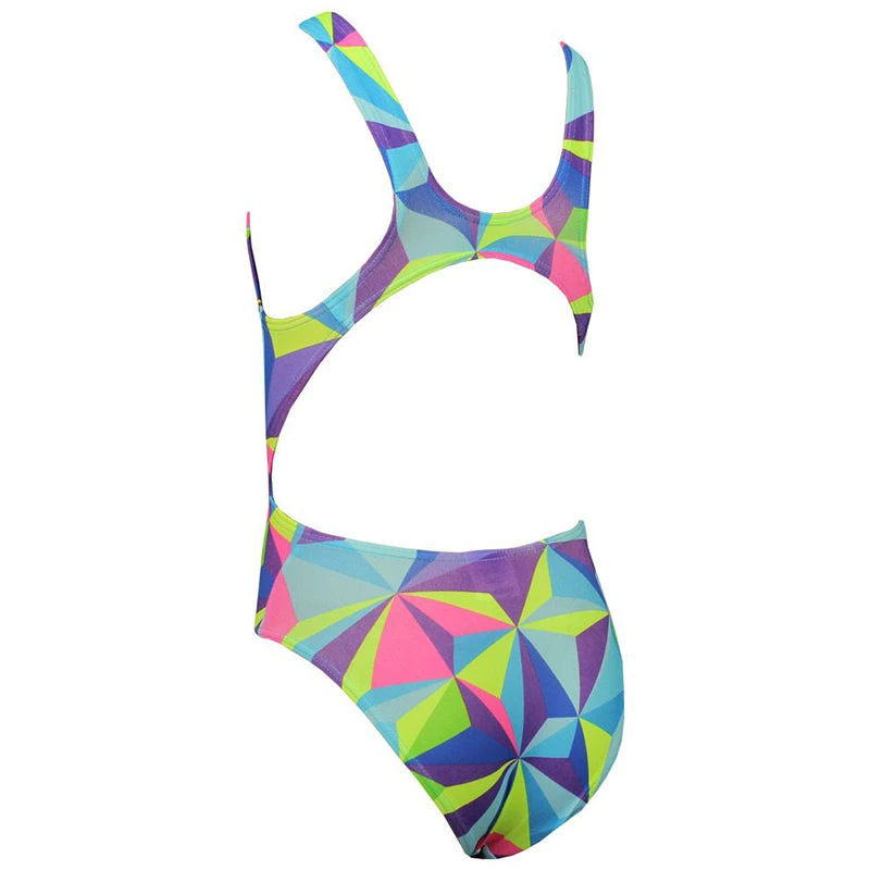 Maru - 3D Pacer Auto Back Girls Swimsuit - Multi 7 Maru - 3D Pacer Auto Back Girls Swimsuit - Multi - Image 7