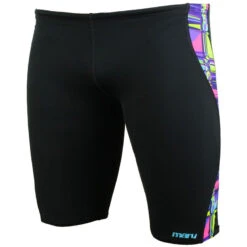 Maru - Diamond Dazzle Pacer Mens Jammer - Multi 9 Maru - Diamond Dazzle Pacer Mens Jammer - Multi -Swim and Beyond maru diamond dazzle pacer jammer multi boys swimwear 5