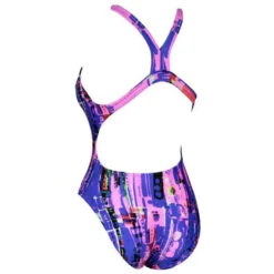 Maru - Eco Zone Back Ladies Swimsuit - Pink -Swim and Beyond maru eco zone back pink 3