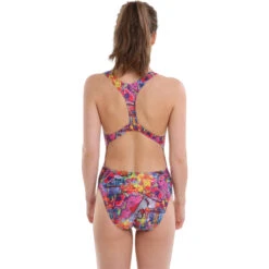 Maru - Graffiti Sky Sparkle Boogie Back Ladies Swimsuit -Swim and Beyond maru girls swimwear graffiti sky sparkle one piece costume 3 bd77c08f 0f7a 4667 9057 158c11435420