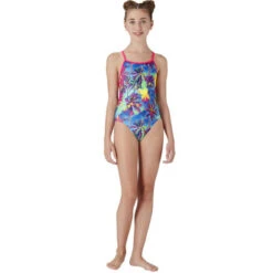 Maru - Holiday Ecotech Fly Back Girls One Piece Swimsuit -Swim and Beyond maru holiday ecotech fly back 3