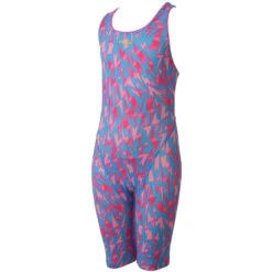 Maru - Lightning Strike Pacer Girls Legsuit - Pink -Swim and Beyond maru lightning strike pacer legsuit pink girls swimwear one piece 3