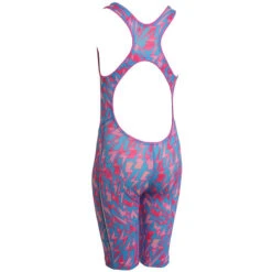 Maru - Lightning Strike Pacer Girls Legsuit - Pink -Swim and Beyond maru lightning strike pacer legsuit pink girls swimwear one piece 4