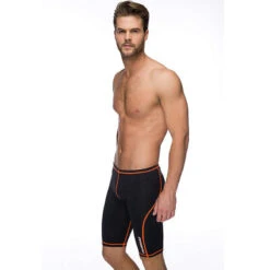 Maru - Maverick Pro Mens Jammer - Black/Orange