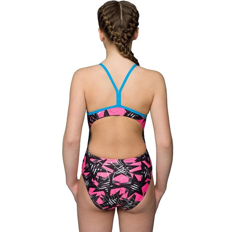 Maru - Milky Way Sparkle Fly Back Girls Swimsuit 2 Maru - Milky Way Sparkle Fly Back Girls Swimsuit - Image 2