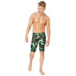 Maru - Nebula Pacer Mens Jammer - Green -Swim and Beyond maru nebula pacer jammer green 3