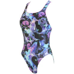 Maru - Parrot Fashion Pacer Vault Back Ladies Swimsuit - Multi -Swim and Beyond maru parrot fashion girls pacer vault back multi 4