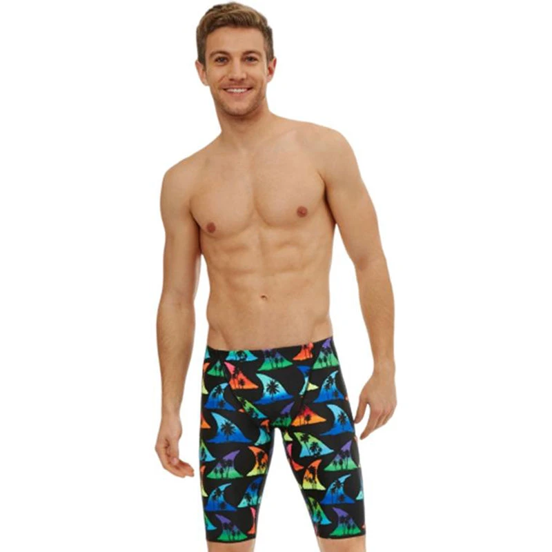 Maru - Shark Bait Pacer Mens Jammer - Black/Multi 1 Maru - Shark Bait Pacer Mens Jammer - Black/Multi