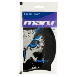 Maru - Silicone Swim Hat - Owl Print -Swim and Beyond maru silicone swim hat owl print 3