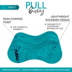 Maru - Swirl Pull Buoy - Dark Blue/Blue -Swim and Beyond maru swirl pull buoy dark blue blue 5