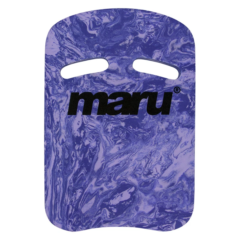 Maru - Swirl Two Grip Fitness Kickboard - Dark Purple/Purple 1 Maru - Swirl Two Grip Fitness Kickboard - Dark Purple/Purple