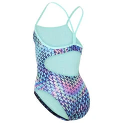 Maru - Techno Prism Fly Back Girls Swimsuit -Swim and Beyond maru techno prism fly back girls one piece swimsuit 5