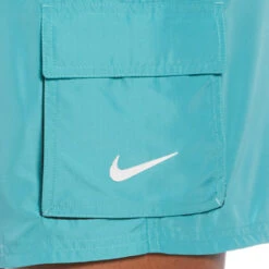 Nike - Belted Packable 5" Volley Short (Washed Teal) -Swim and Beyond nike belted packable 5 volley short washed teal 3