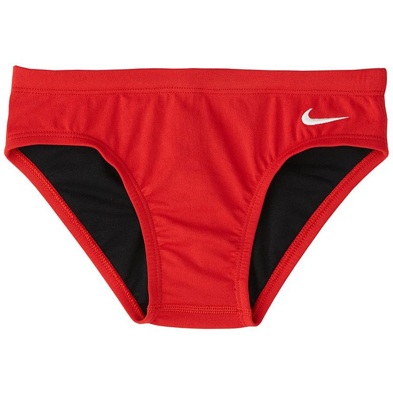 Nike - Boys Poly Solid Brief (University Red) 1 Nike - Boys Poly Solid Brief (University Red)