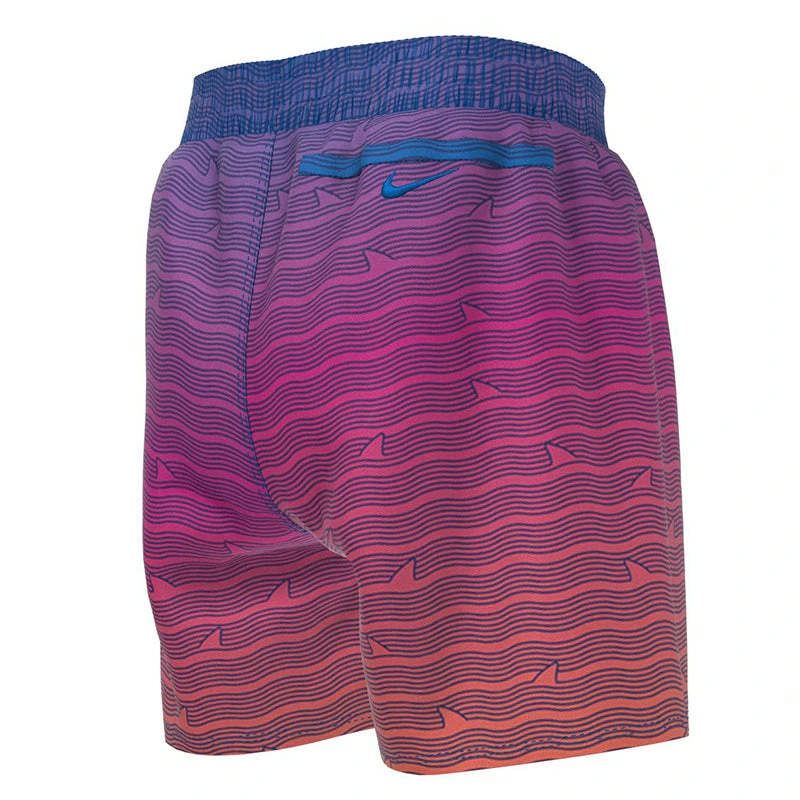 Nike - Boys Shark Stripe Breaker 4" Volley Short (Photo Blue) 3 Nike - Boys Shark Stripe Breaker 4" Volley Short (Photo Blue) - Image 3