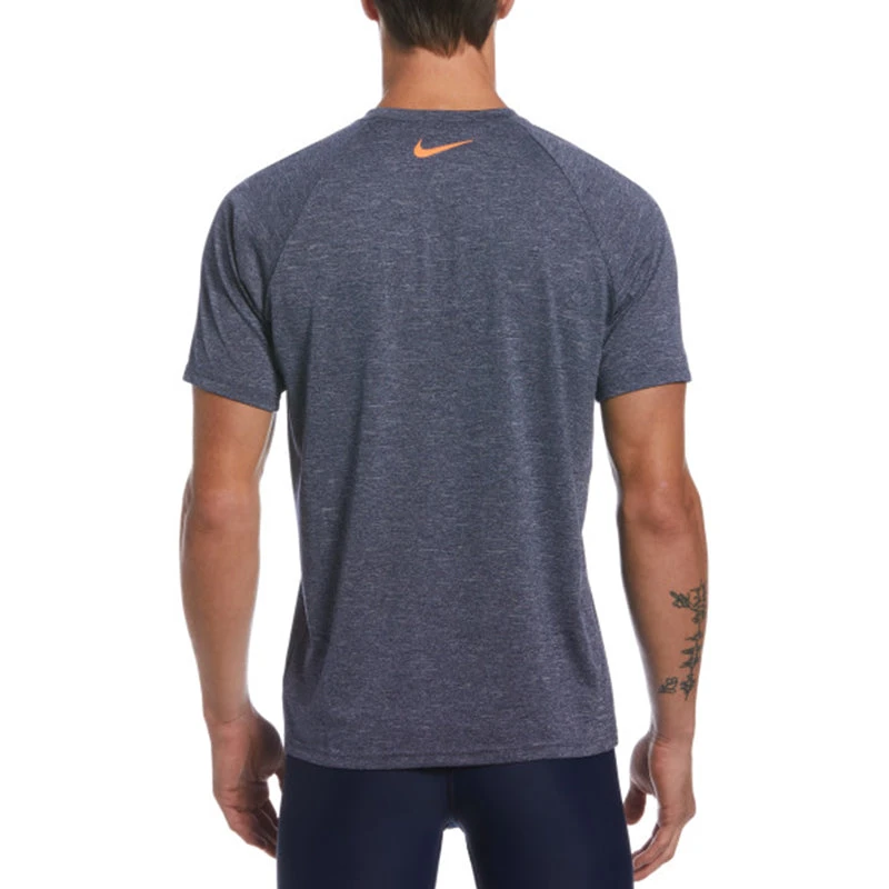 Nike - Collage Logo Short Sleeve Hydroguard (Midnight Navy) 2 Nike - Collage Logo Short Sleeve Hydroguard (Midnight Navy) - Image 2