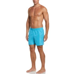 Nike - Essential Lap 5" Volley Short (Chlorine Blue) -Swim and Beyond nike essential lap 5 volley short chlorine blue 3