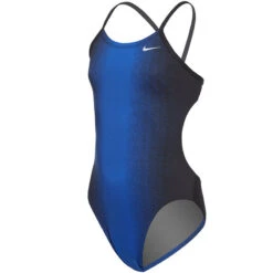 Nike - Fade Sting Cutout One Piece (Game Royal) -Swim and Beyond nike fade sting cutout ladies one piece swimsuit game royal 498 5