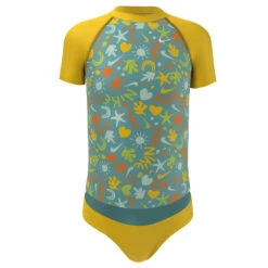 Nike - Fun Forest Short Sleeve Top Bikini Set (Washed Teal) -Swim and Beyond nike fun forest short sleeve top bikini set washed teal 3