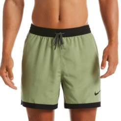 Nike - Funfetti Racer 5" Volley Short (Oil Green) 7 Nike - Funfetti Racer 5" Volley Short (Oil Green) -Swim and Beyond nike funfetti racer 5 volley short oil green 3