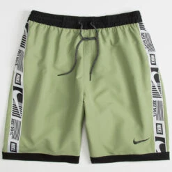 Nike - Funfetti Racer 5" Volley Short (Oil Green) 8 Nike - Funfetti Racer 5" Volley Short (Oil Green) -Swim and Beyond nike funfetti racer 5 volley short oil green 4