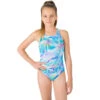 Nike - Girls Hydrastrong Multiple Prints Fastback One Piece (Cool Multi)