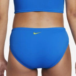 Nike - Girls' Script Logo Crossback Midkini Set (Photo Blue) -Swim and Beyond nike girls script logo crossback midkini set photo blue 4