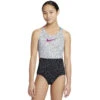 Nike - Girls' Water Dots Crossback Monokini (Black)