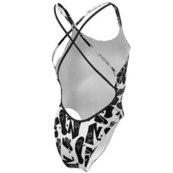 Nike - Hydrastrong Multiple Print Spiderback One Piece (Black) -Swim and Beyond nike hydrastrong multiple print spiderback one piece black 1 9