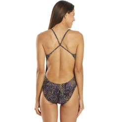 Nike - Hydrastrong Tide Cutout One Piece (Multi) -Swim and Beyond nike hydrastrong tide cutout one piece multi 3