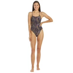 Nike - Hydrastrong Tide Cutout One Piece (Multi) -Swim and Beyond nike hydrastrong tide cutout one piece multi 5