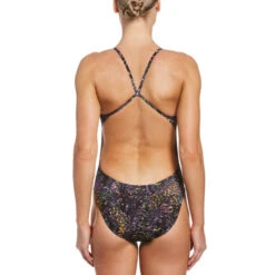 Nike - Hydrastrong Tide Cutout One Piece (Multi) -Swim and Beyond nike hydrastrong tide cutout one piece multi 7