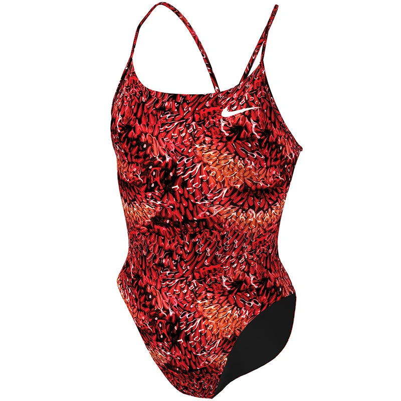 Nike - Hydrastrong Tide Cutout One Piece (University Red) 3 Nike - Hydrastrong Tide Cutout One Piece (University Red) - Image 3