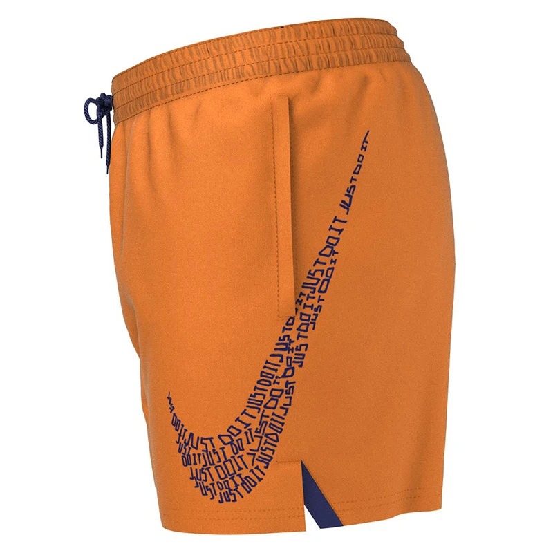 Nike - JDI Swoosh 5" Volley Short (Total Orange) 4 Nike - JDI Swoosh 5" Volley Short (Total Orange) - Image 4