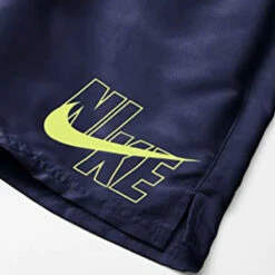 Nike - Logo Lap 5" Volley Short (Midnight Navy) -Swim and Beyond nike logo lap 5 volley short midnight navy 6