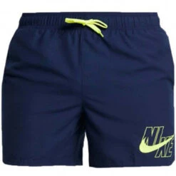 Nike - Logo Lap 5" Volley Short (Midnight Navy) -Swim and Beyond nike logo lap 5 volley short midnight navy 8