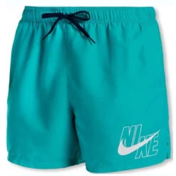 Nike - Logo Lap 5" Volley Short (Oracle Aqua) -Swim and Beyond nike logo lap 5 volley short oracle aqua 3
