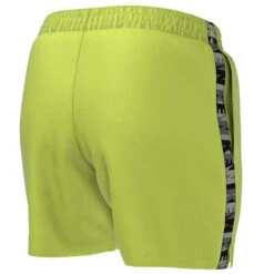 Nike - Logo Tape 5" Volley Short (Atomic Green) -Swim and Beyond nike logo tape 5 volley short atomic green 5