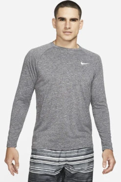 Nike - Long Sleeve Hydroguard T-Shirt (Black) 21 Nike - Long Sleeve Hydroguard T-Shirt (Black) -Swim and Beyond nike long sleeve hydroguard t shirt black 8