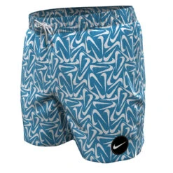 Nike - Marker Swoosh Lap 5' Volley Short (Laser Blue) 7 Nike - Marker Swoosh Lap 5' Volley Short (Laser Blue) -Swim and Beyond nike marker swoosh lap 5 volley short laser blue 3