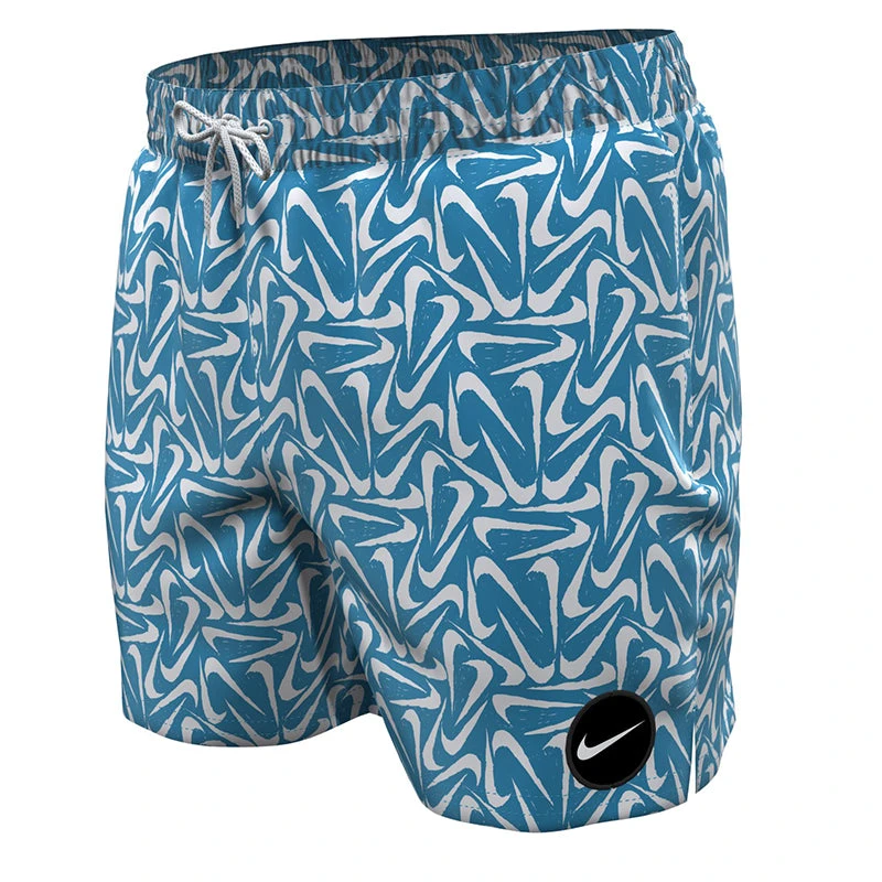 Nike - Marker Swoosh Lap 5' Volley Short (Laser Blue) 3 Nike - Marker Swoosh Lap 5' Volley Short (Laser Blue) - Image 3