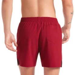 Nike - Men's Essential Vital 5" Volley Short (Noble Red) 7 Nike - Men's Essential Vital 5" Volley Short (Noble Red) -Swim and Beyond nike mens essential vital 5 volley short noble red 3