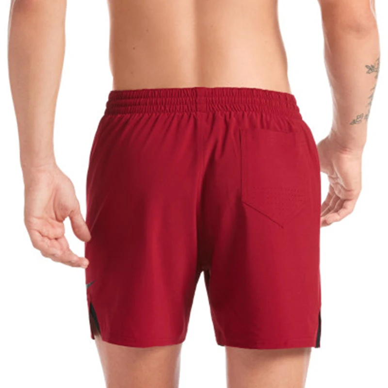 Nike - Men's Essential Vital 5" Volley Short (Noble Red) 3 Nike - Men's Essential Vital 5" Volley Short (Noble Red) - Image 3