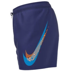 Nike - Men's Swim Liquify Swoosh 5" Volley Short (Midnight Navy) 12 Nike - Men's Swim Liquify Swoosh 5" Volley Short (Midnight Navy) -Swim and Beyond nike mens swim liquify swoosh 5 volley short midnight navy 5