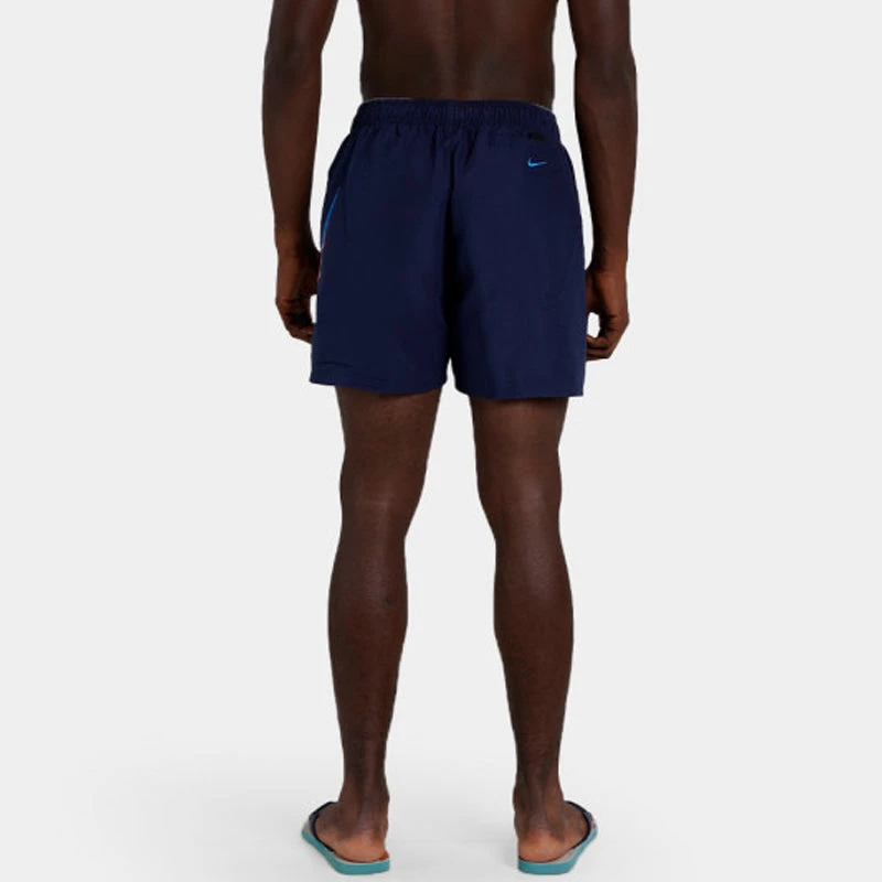 Nike - Men's Swim Liquify Swoosh 5" Volley Short (Midnight Navy) 8 Nike - Men's Swim Liquify Swoosh 5" Volley Short (Midnight Navy) - Image 8