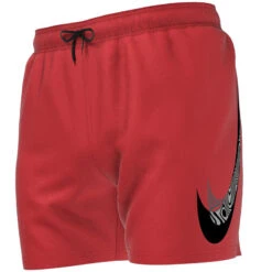 Nike - Men's Swim Liquify Swoosh 5" Volley Short (University Red) 7 Nike - Men's Swim Liquify Swoosh 5" Volley Short (University Red) -Swim and Beyond nike mens swim liquify swoosh 5 volley short university red 3
