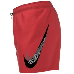 Nike - Men's Swim Liquify Swoosh 5" Volley Short (University Red) 8 Nike - Men's Swim Liquify Swoosh 5" Volley Short (University Red) -Swim and Beyond nike mens swim liquify swoosh 5 volley short university red 4